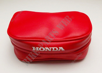 Tool bag replica Honda XR red starting from 1991 models, white letters